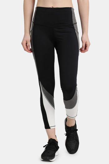 Buy Enamor Hugged Mid Rise Track Pant - Jet Black at Rs.1499